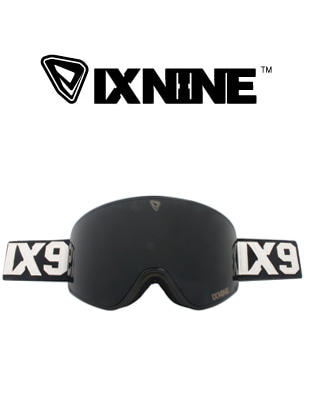 IXNUNE_IX3 Shoe Black  Dark Grey 스노우보드용 고글