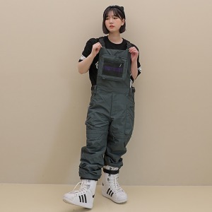 2223 [88limited] P-4 TEN OVERALL PANTS GREEN 스노우보드복 팬츠 남여공용