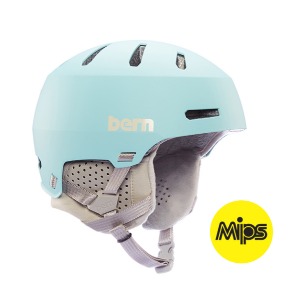 [MIPS]2223 BERN Macon 2.0 MIPS Matte Sky w/ Gray Liner 번 헬멧